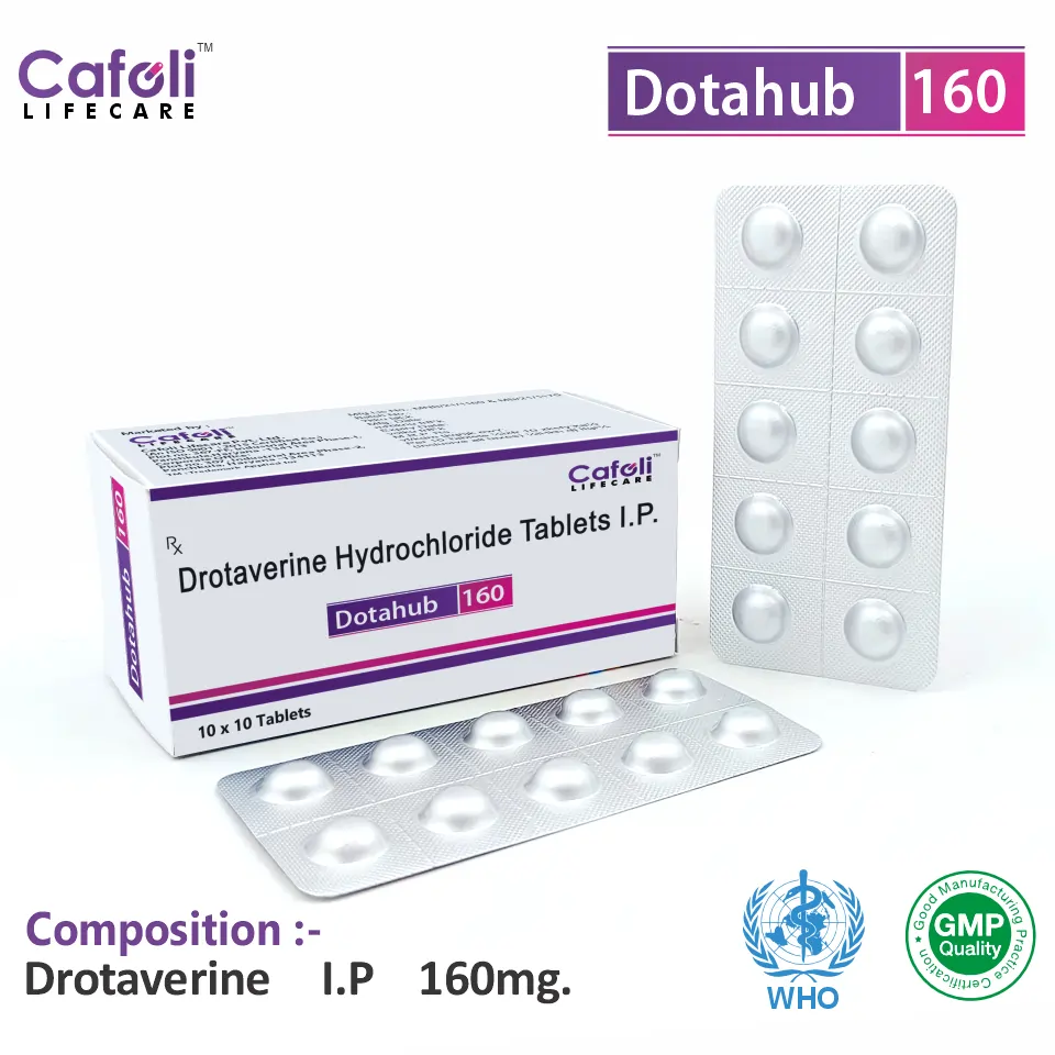 Drotaverine 160 mg tablet PCD pharma franchise